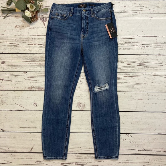 7 for all mankind Jen 7 high waist skinny ankle jeans NWT - Picture 2 of 5